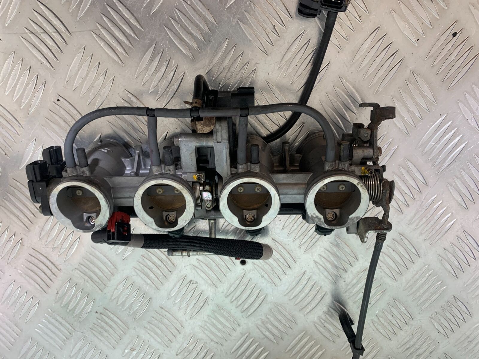 KAWASAKI ZX6R ZX6 R THROTTLE BODIES YEAR 2007 2008 (CMB1002)