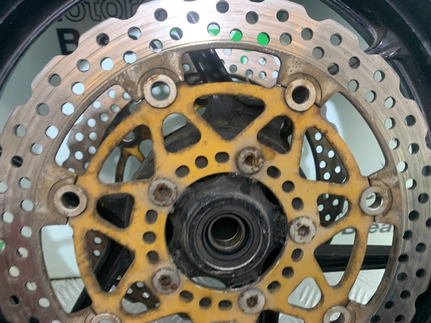 KAWASAKI ER6 F ER6F FRONT WHEEL AND DISCS YEAR 2005-2008 (CMB1277)