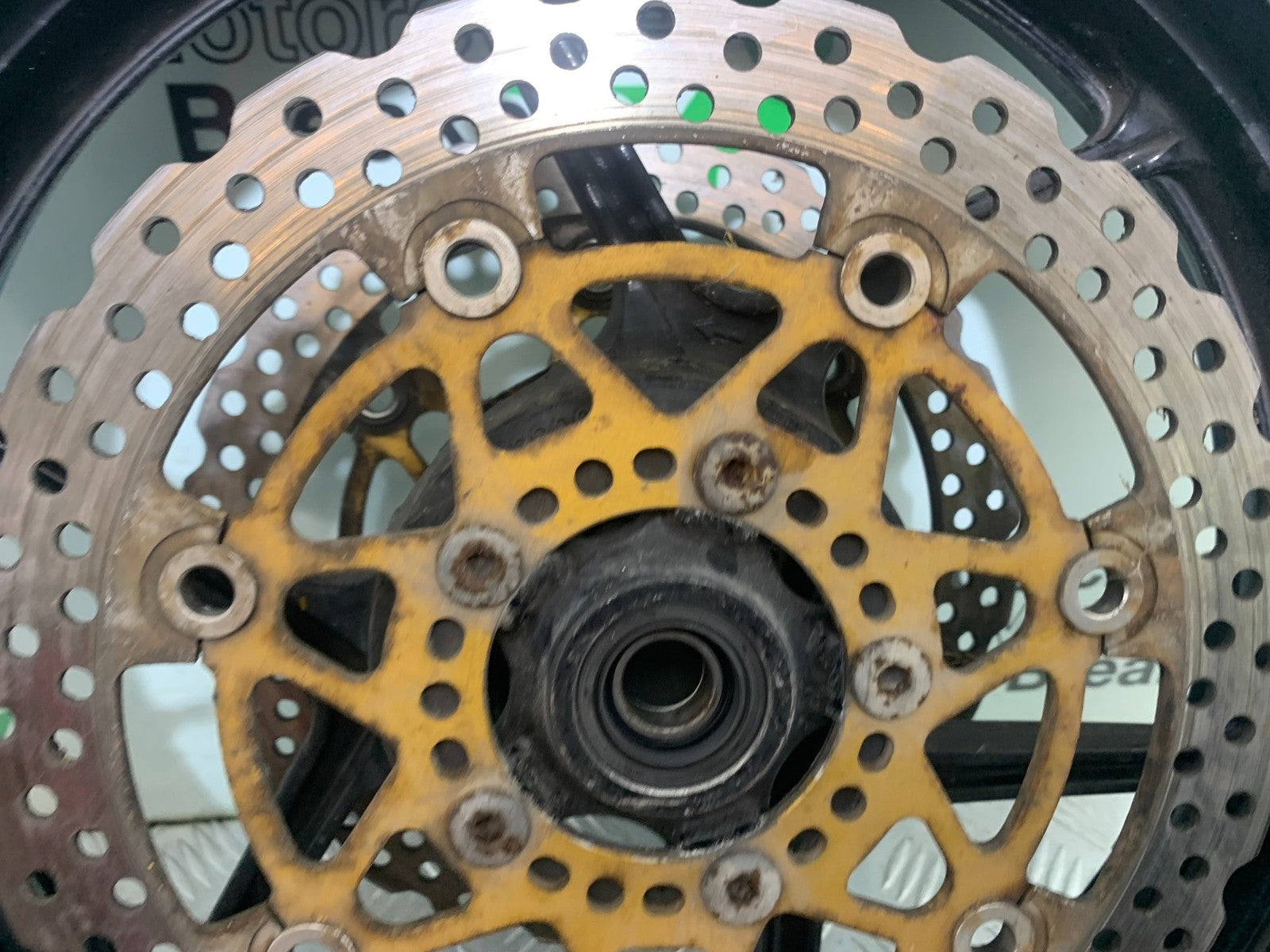 KAWASAKI ER6 F ER6F FRONT WHEEL AND DISCS YEAR 2005-2008 (CMB1277)