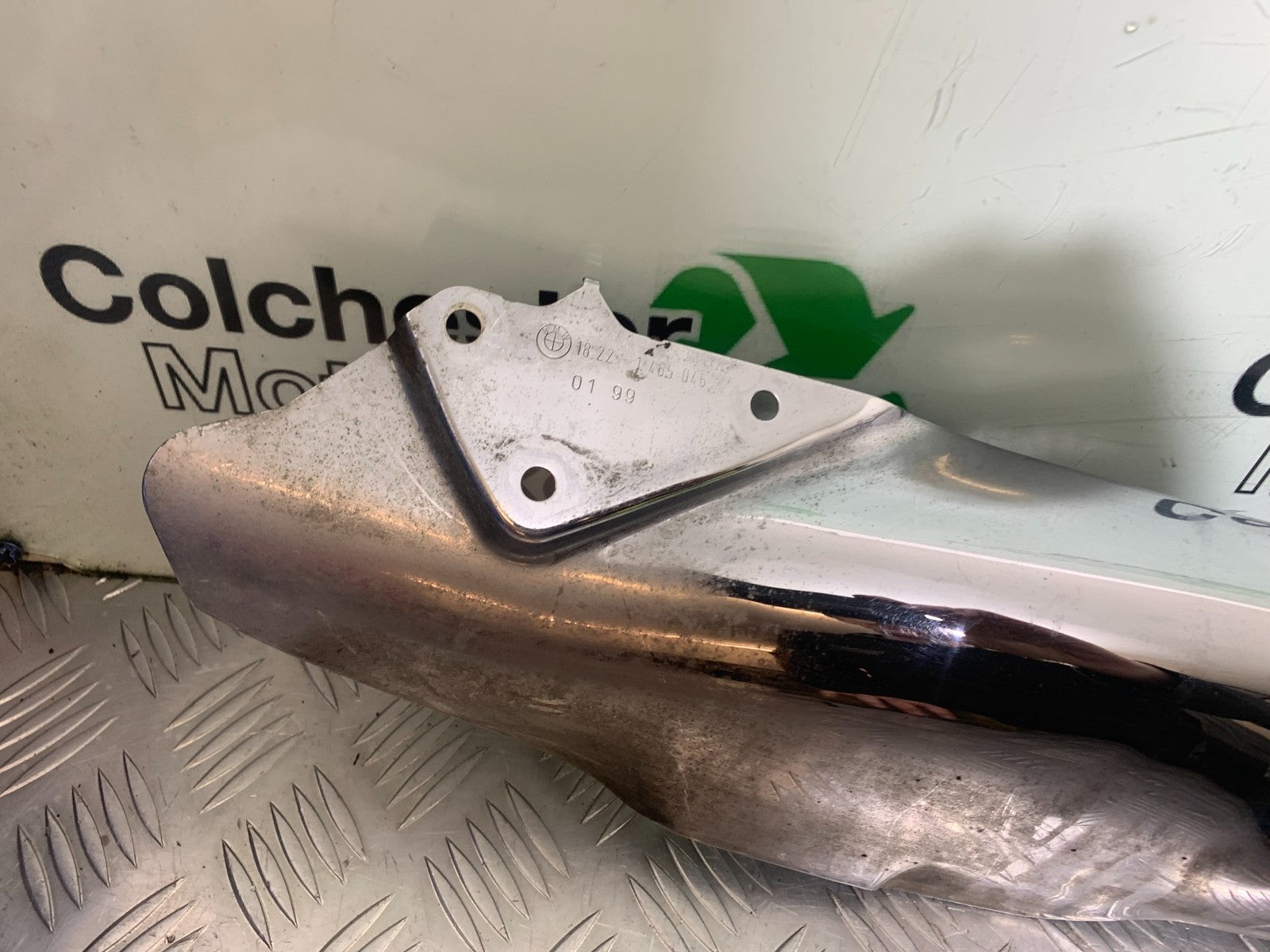 BMW K1200 K 1200 LT EXHAUST SHIELD  YEAR 1999-07 (CMB1271)