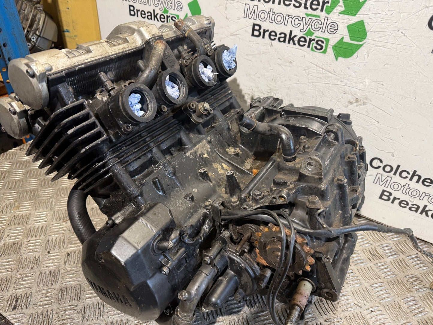 YAMAHA FZS600 FAZER 600 ENGINE YEAR 1998-2001 (CMB1267)
