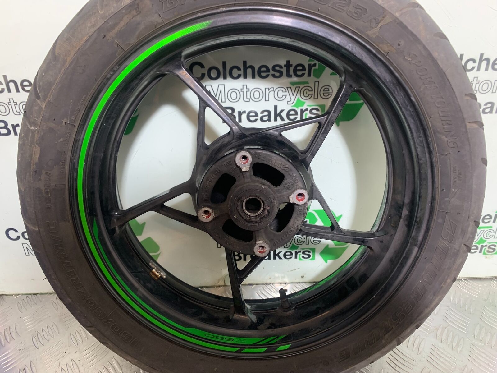 KAWASAKI Z650 ER650 KNFAN REAR WHEEL  YEAR 2022-2024 (CMB1112)