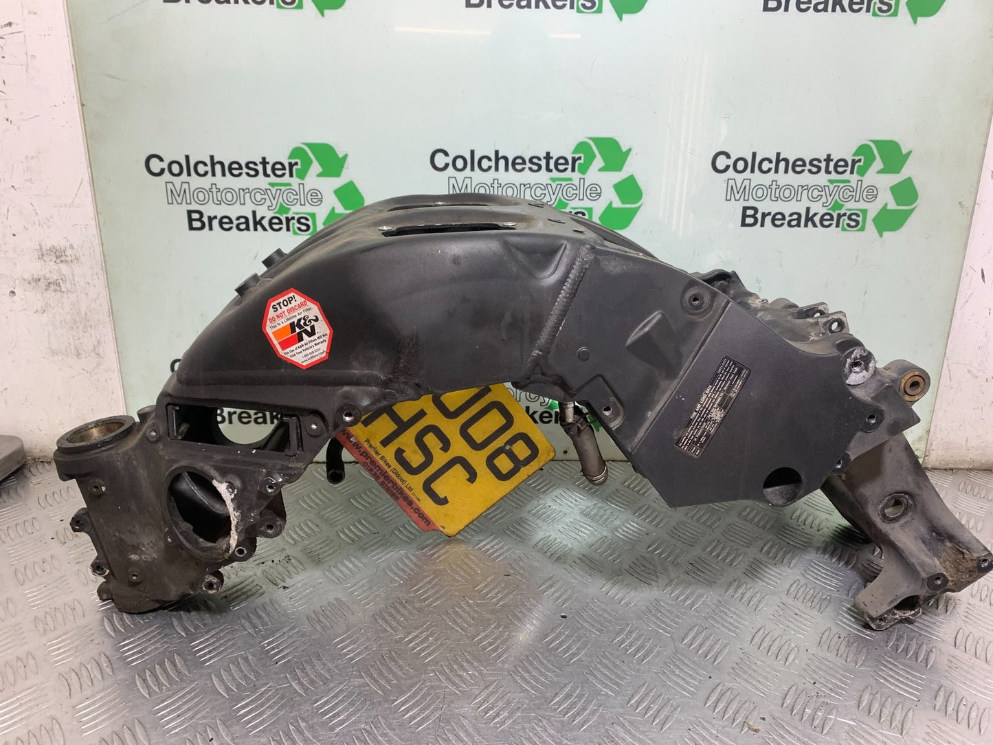 KAWASAKI GTR1400 GTR 1400 FRAME REG LOG BOOK  YEAR 2007-2009 (CMB1306)