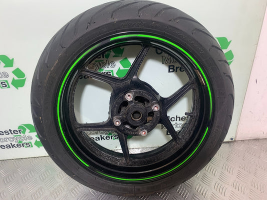 KAWASAKI ZX6R REAR WHEEL  YEAR 2009-2012 (CMB1136)
