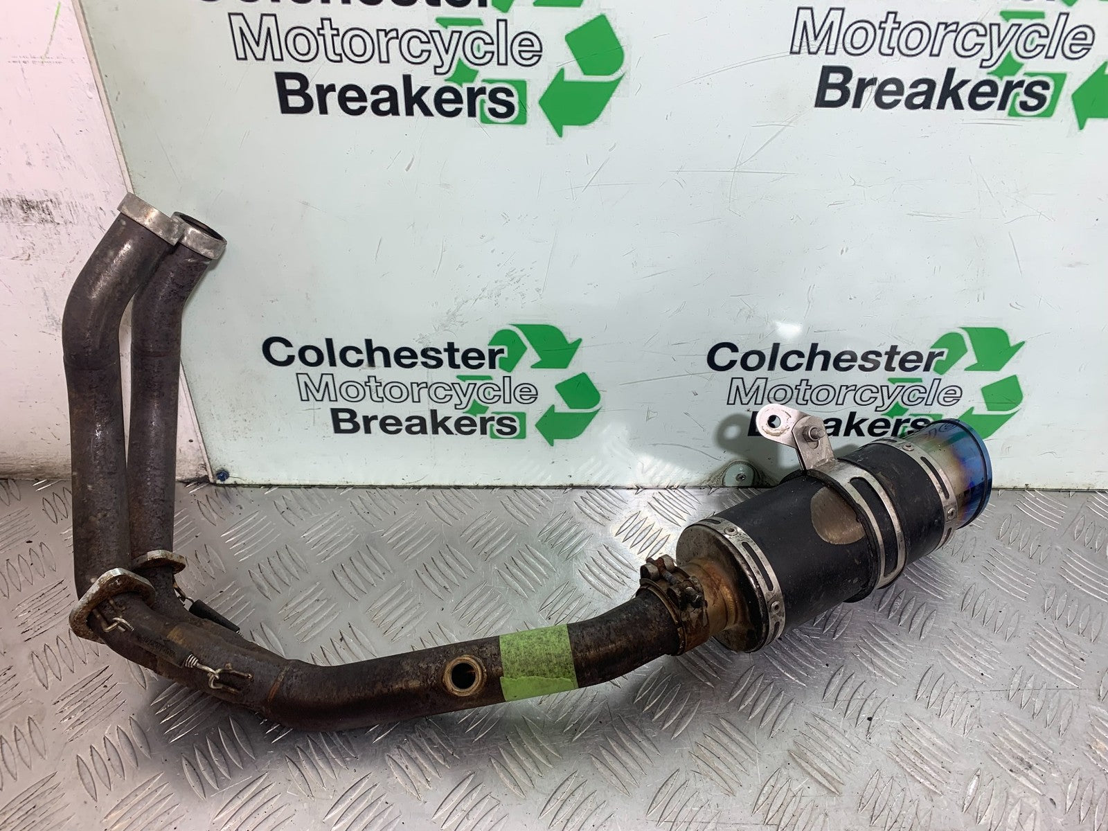 KAWASAKI NINJA 650 BLACK WIDOW EXHAUST  YEAR 2017-2019