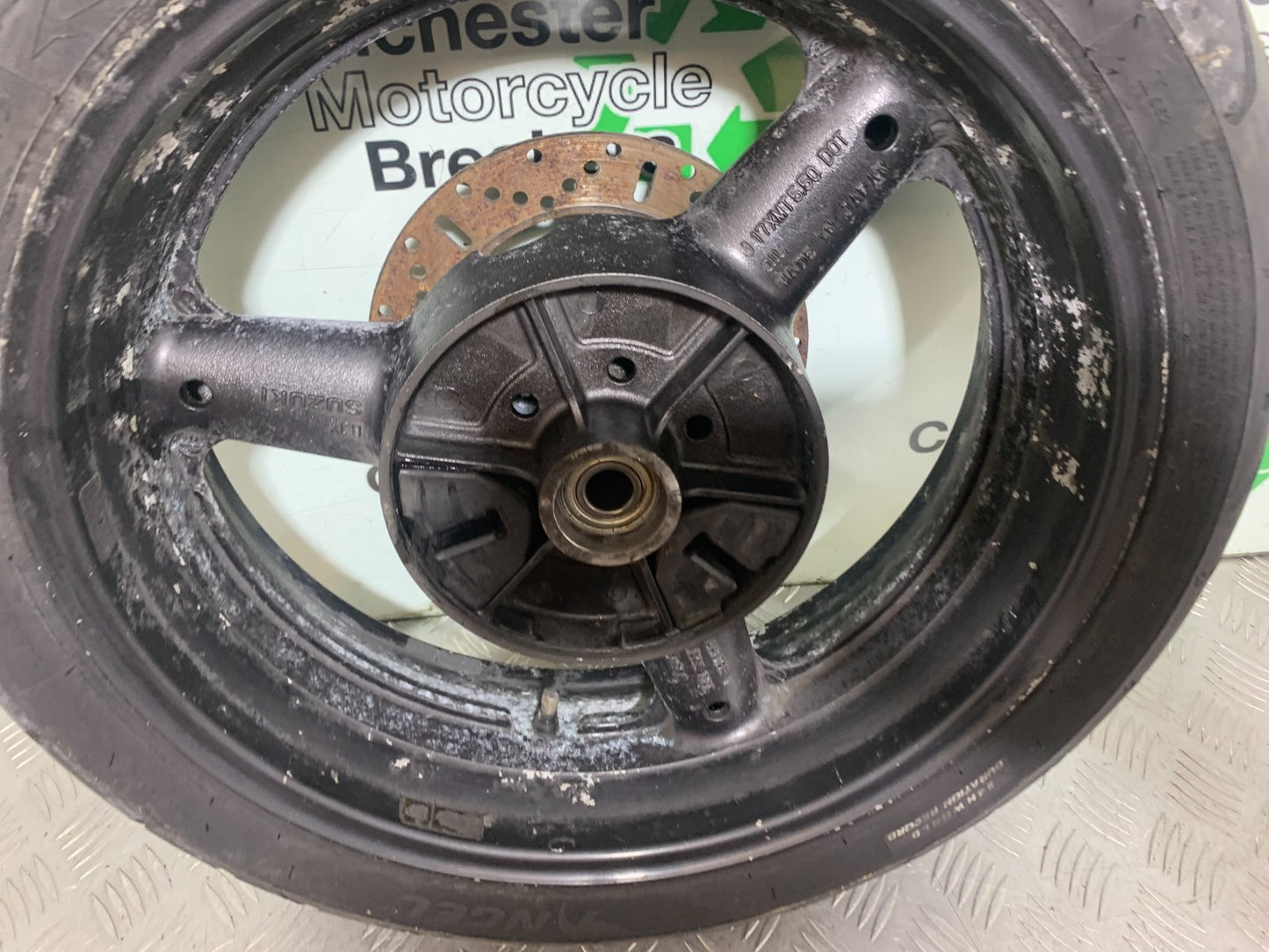 SUZUKI RF900 RF 900 REAR WHEEL  YEAR 1994-1999 CMB1326