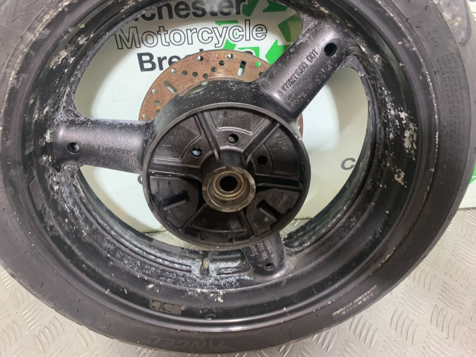SUZUKI RF900 RF 900 REAR WHEEL  YEAR 1994-1999 CMB1326