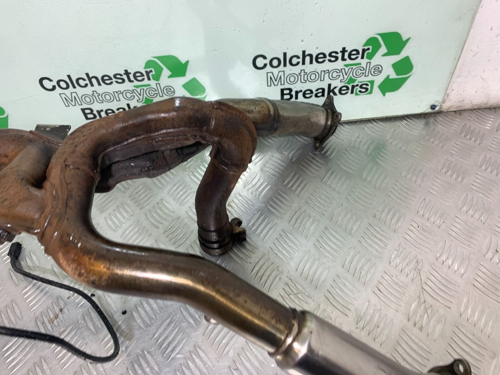 SUZUKI SV1000 SV 1000 K4 EXHAUST DOWNPIPES  YEAR 2003-2007 (CMB1042)