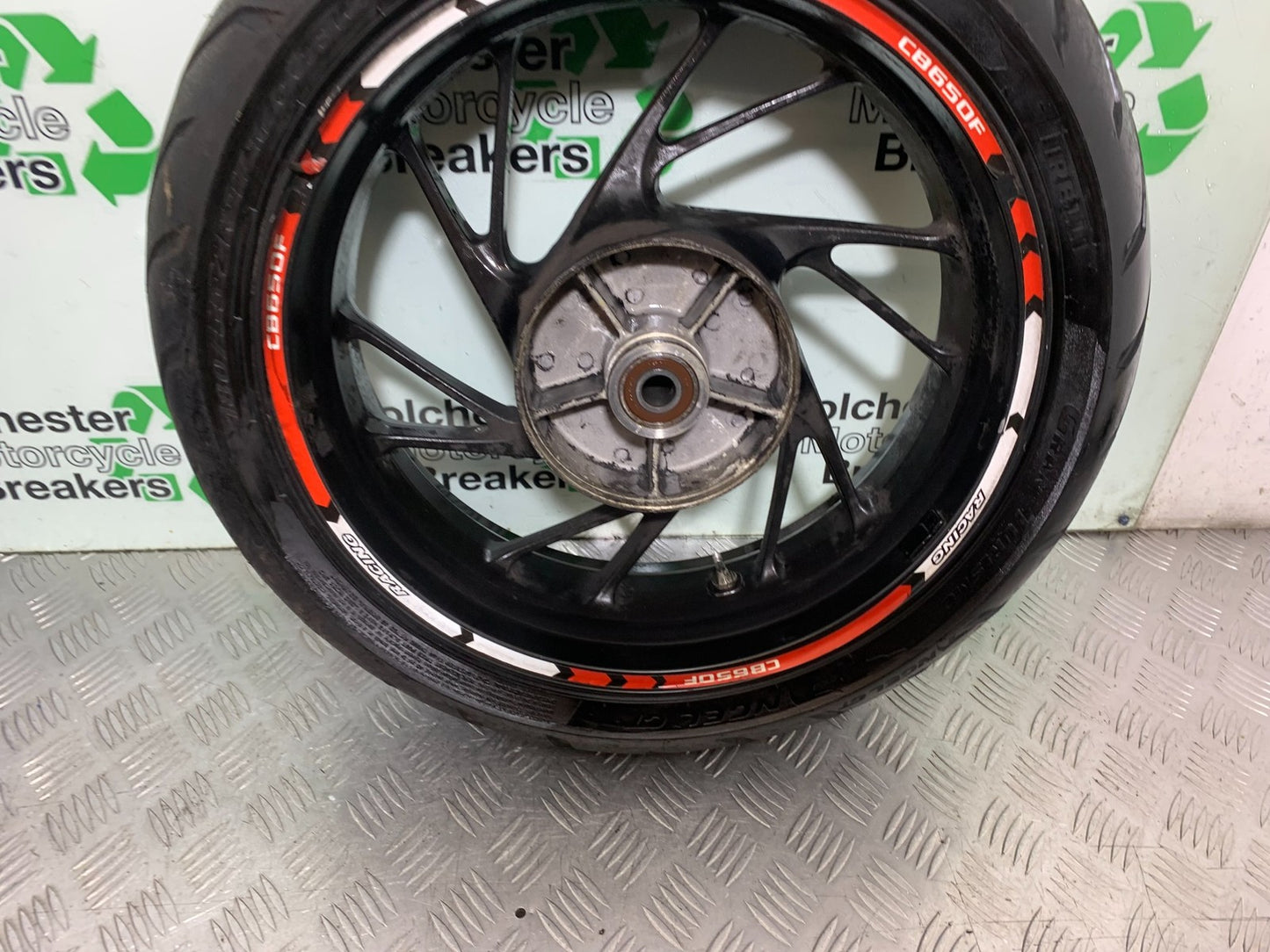 HONDA CB650F CB 650 FA-E REAR WHEEL   YEAR 2014-2017 (CMB1226)