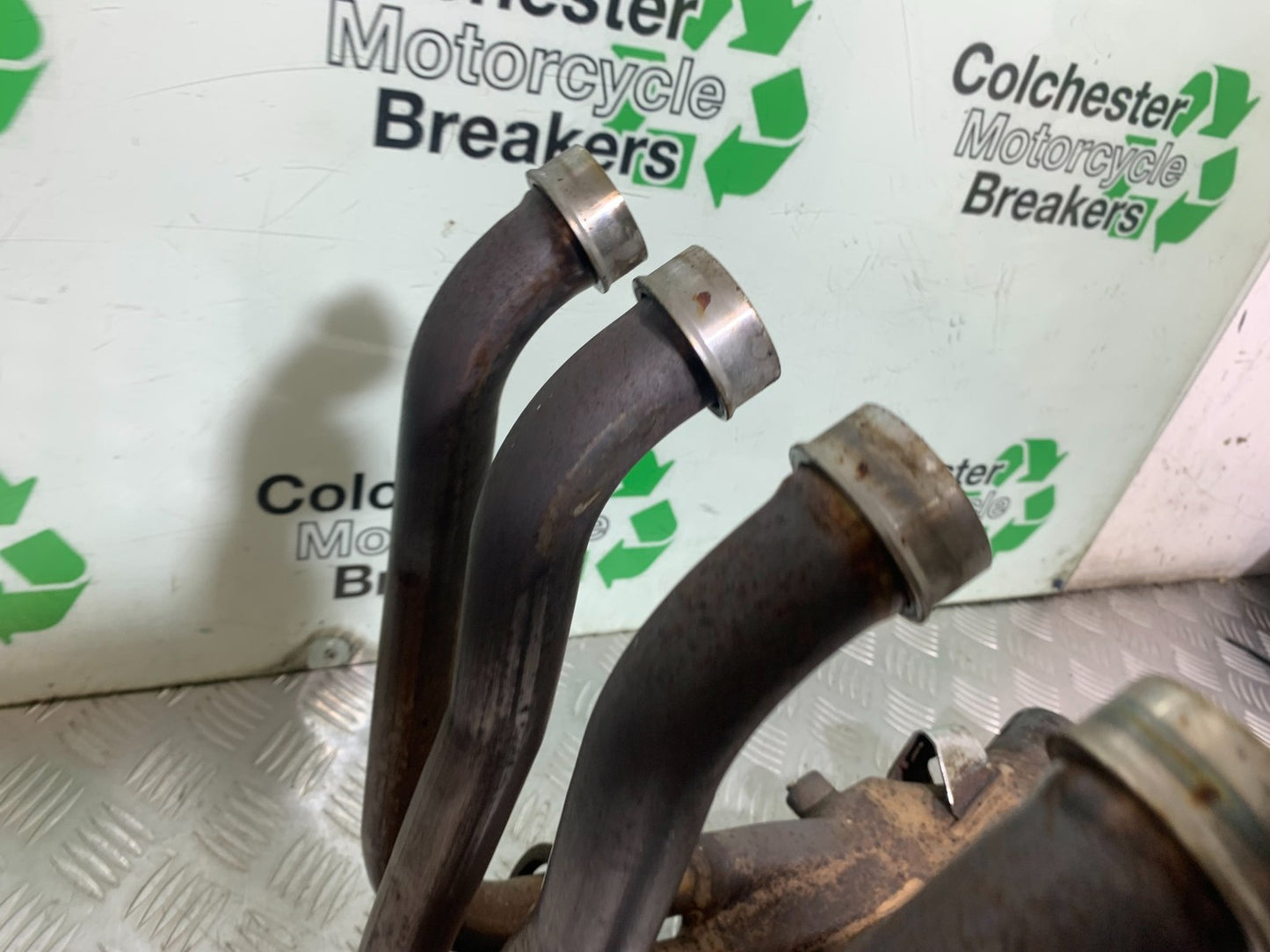 YAMAHA YZF R1 4XV EXHAUST DOWNPIPES YEAR 1998-99 (CMB1291)