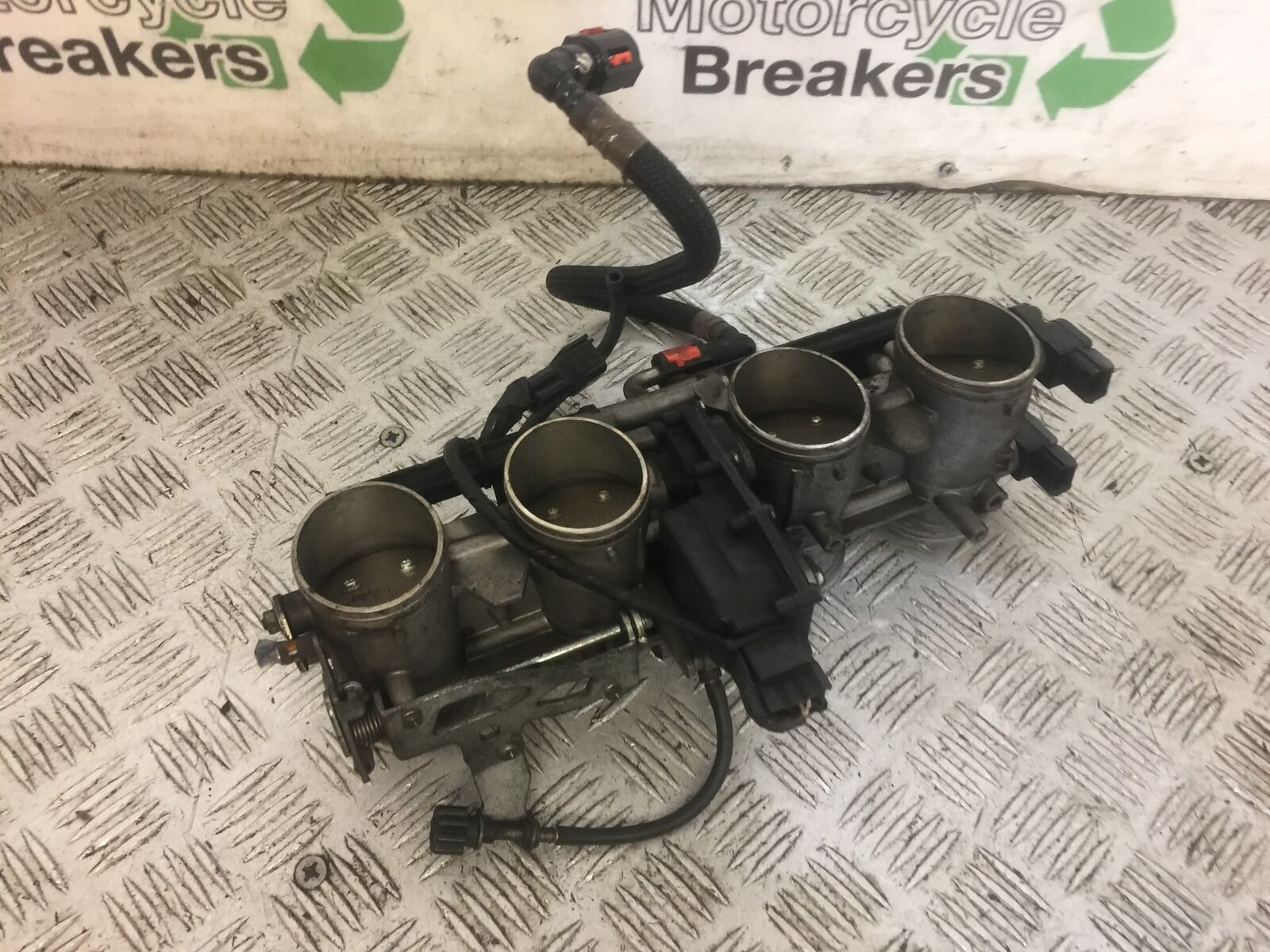 KAWASAKI Z750 Z 750 SCORPION THROTTLE BODIES YEAR 2009-2012 (STOCK 670)