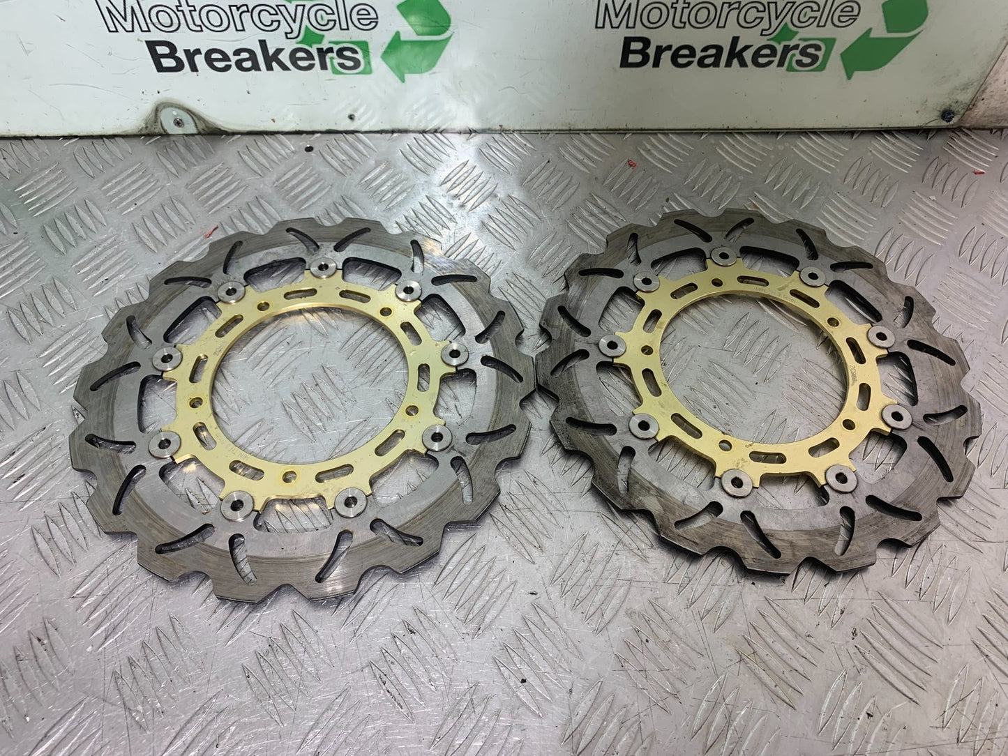 YAMAHA YZF R1 4C8 FRONT BRAKE DISCS  YEAR 2007-2008 (CMB1237)
