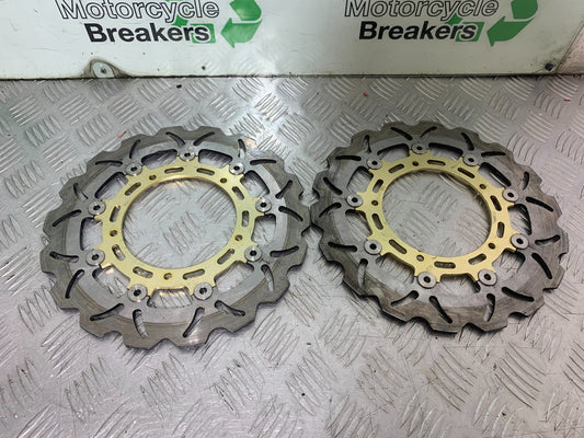 YAMAHA YZF R1 4C8 FRONT BRAKE DISCS  YEAR 2007-2008 (CMB1237)