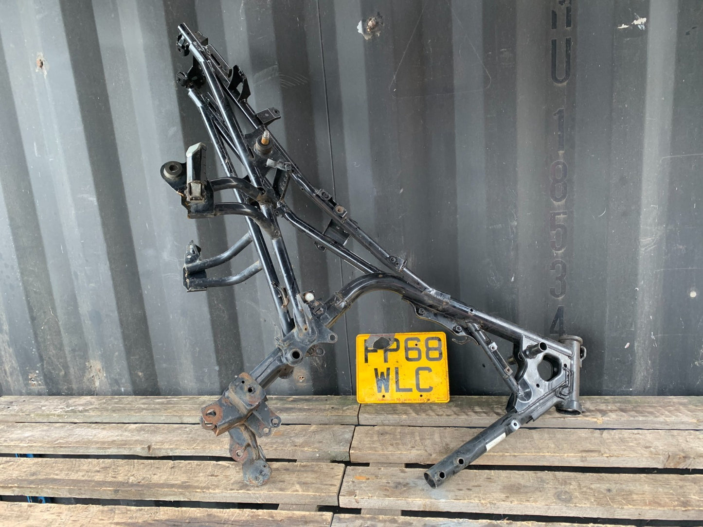 YAMAHA YS125 YS 125 FRAME REG LOG BOOK YEAR 2017-2021 (CMB1321)