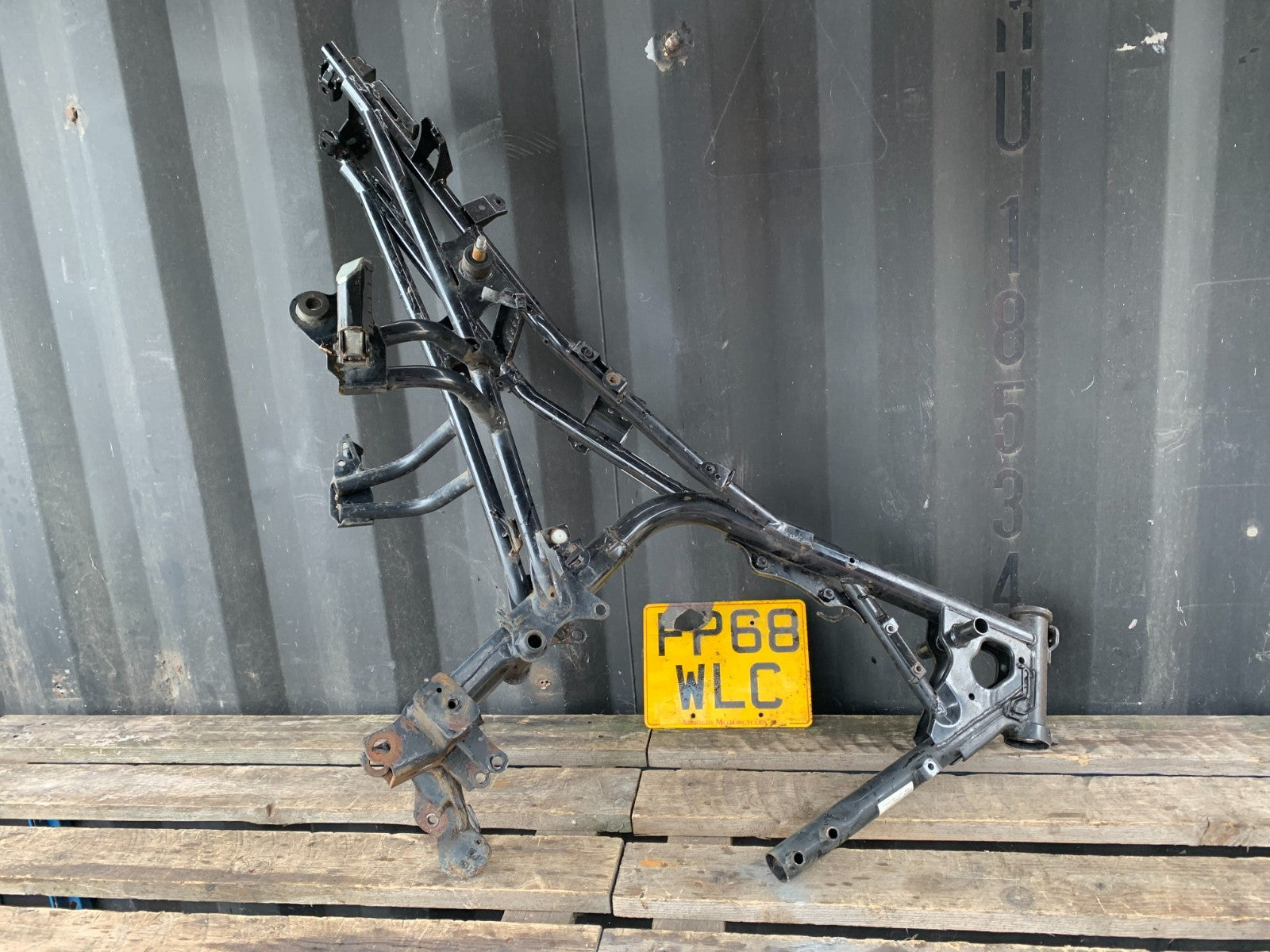 YAMAHA YS125 YS 125 FRAME REG LOG BOOK YEAR 2017-2021 (CMB1321)