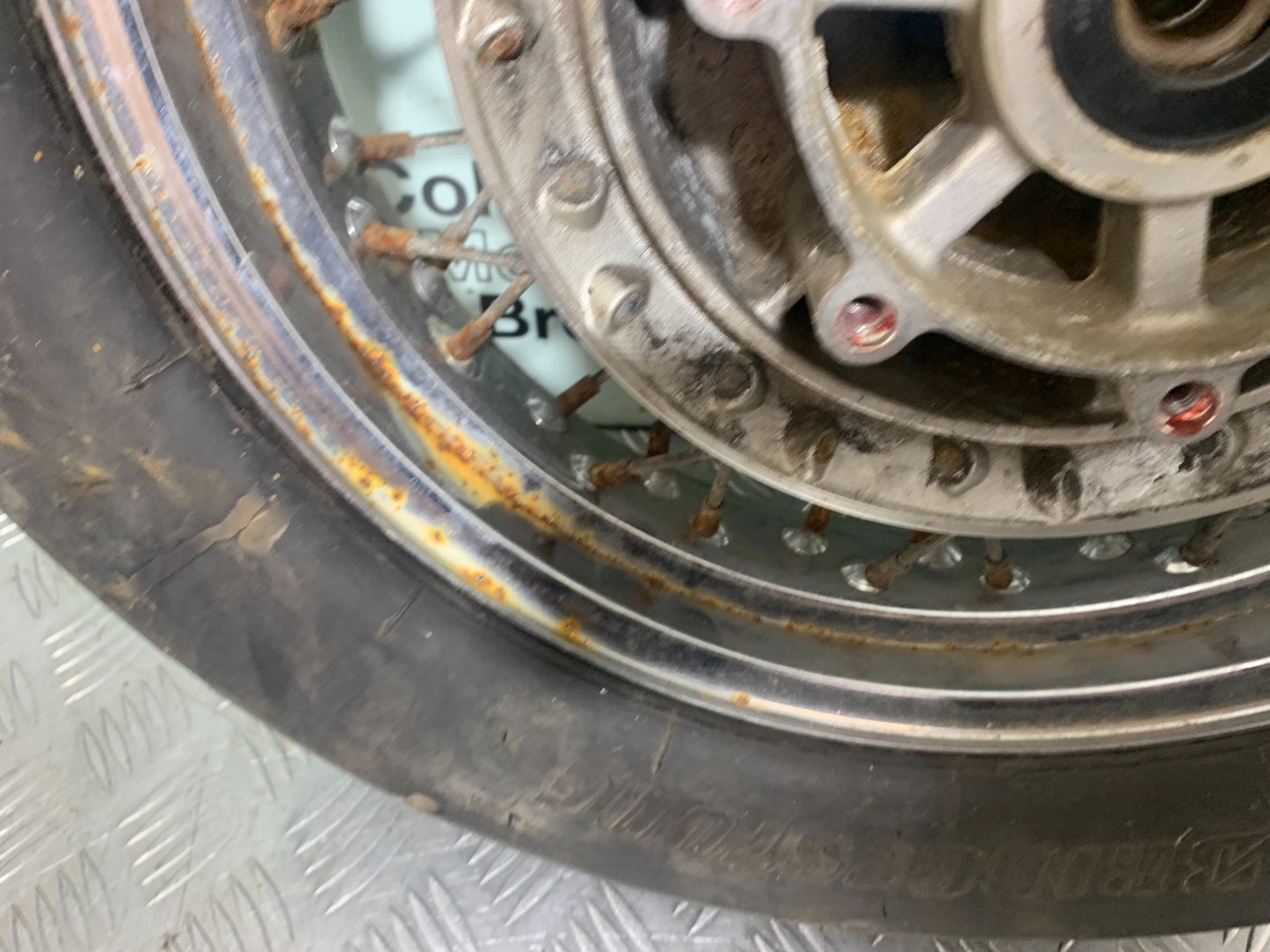 KAWASAKI VN1500 CLASSIC REAR WHEEL YEAR 1999 -2006 (CMB1166)