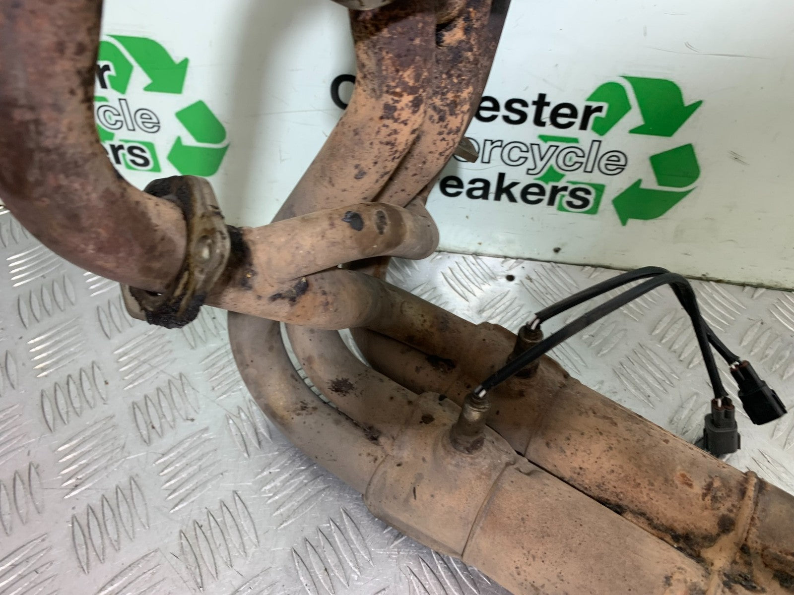 KAWASAKI GTR1400 GTR 1400 EXHAUST DOWNPIPES  YEAR 2007-2009 (CMB1306)