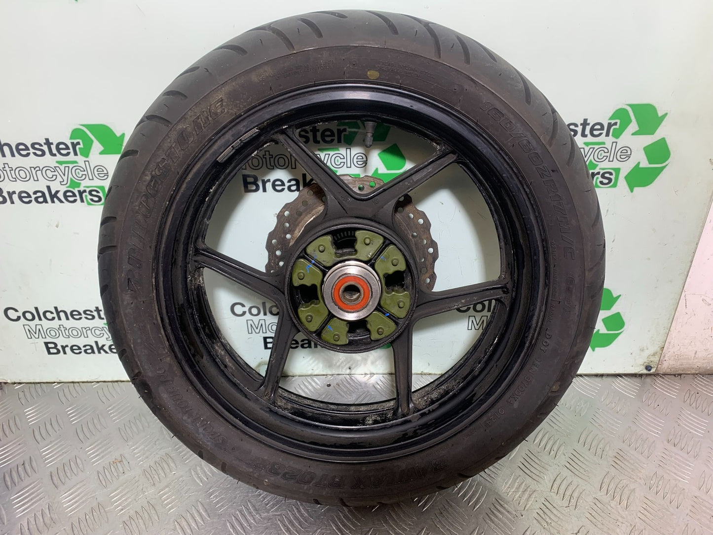 KAWASAKI 650 VERSYS REAR WHEEL  YEAR 2015-2018 (CMB1288)