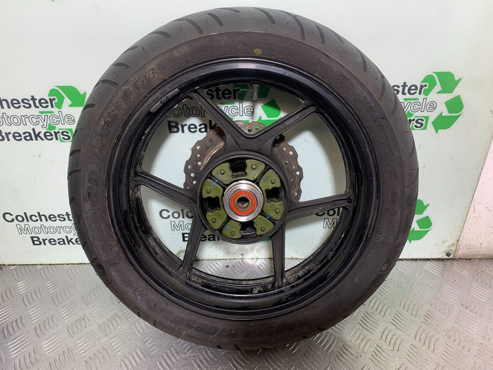 KAWASAKI 650 VERSYS REAR WHEEL  YEAR 2015-2018 (CMB1288)