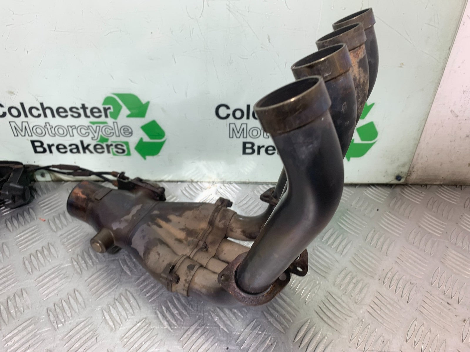 YAMAHA YZF R1 4C8  EXHAUST DOWNPIPES  YEAR 2007-2008 (CMB1237)