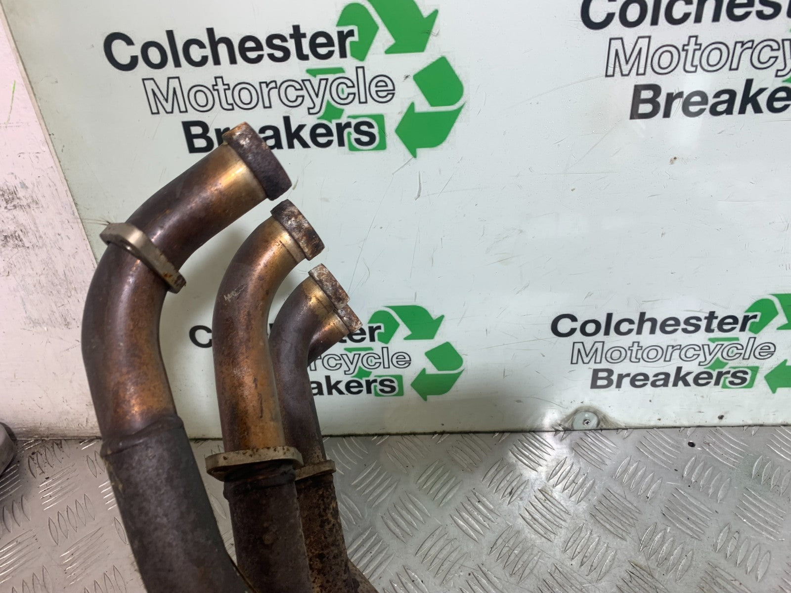 SUZUKI RF900 RF 900 EXHAUST DOWNPIPES YEAR 1994-1999 CMB1326