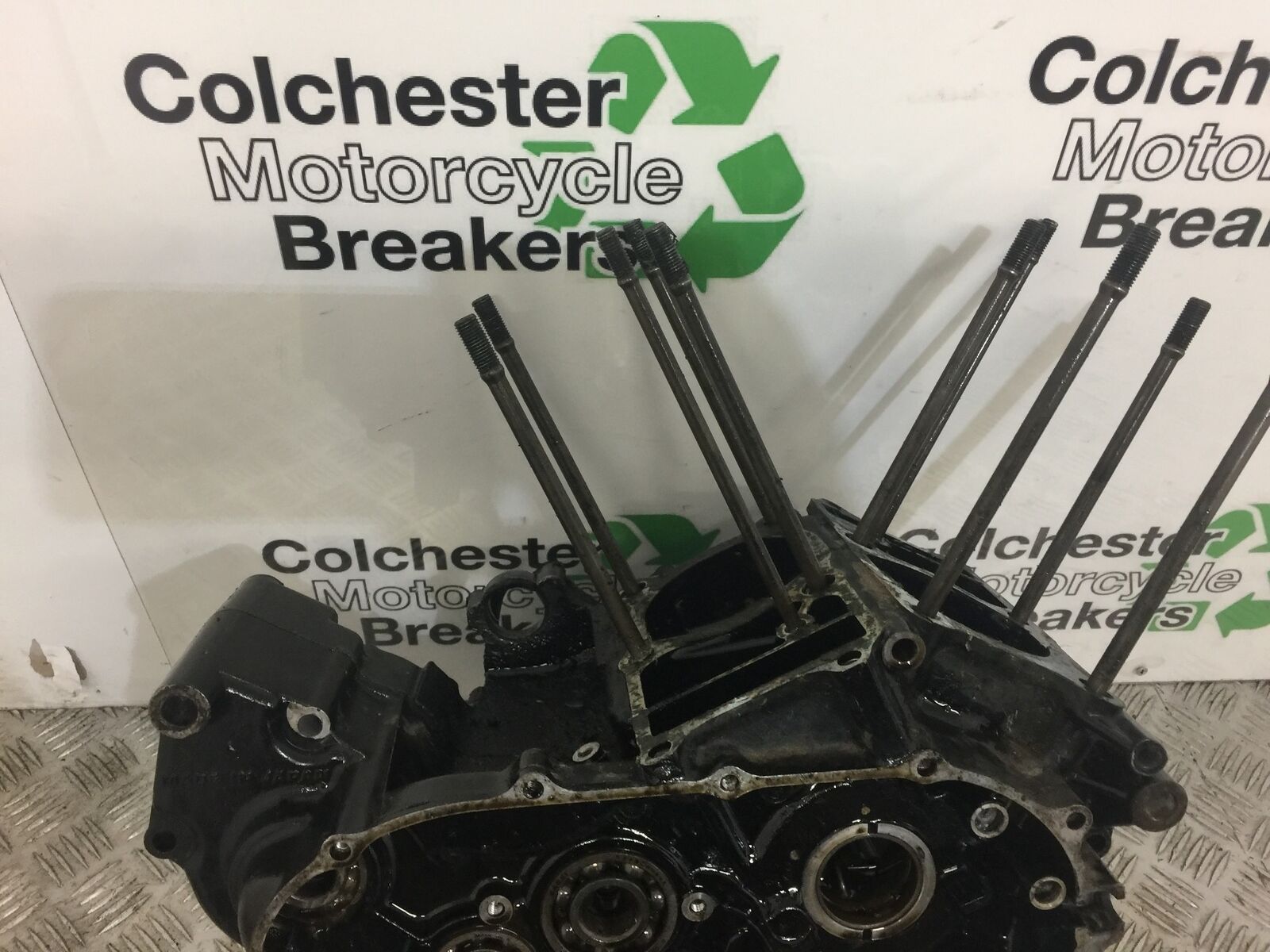 HONDA VT500 VT 500 CRANK CASINGS YEAR 1986