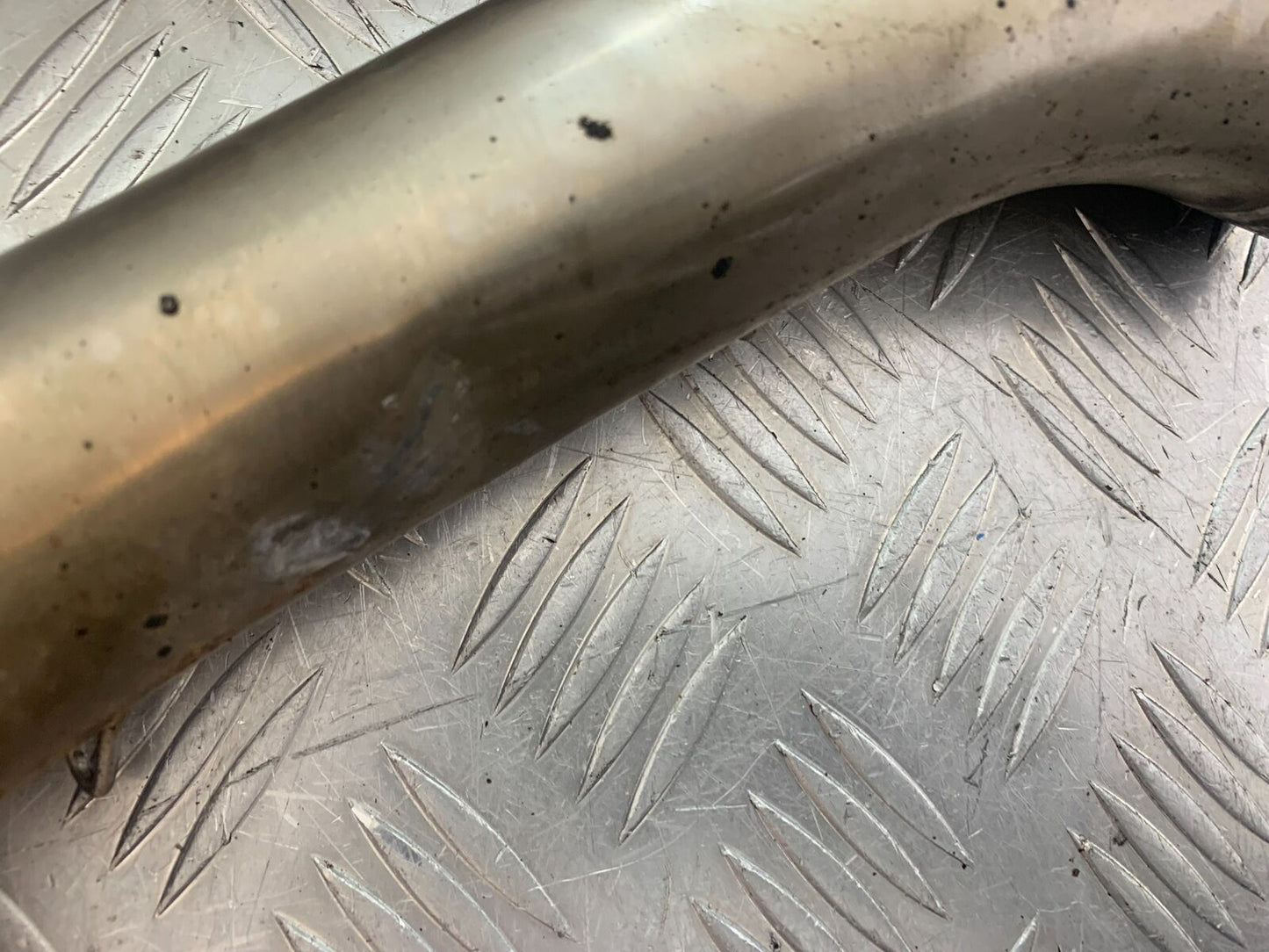 KAWASAKI ZX6R ZX6 J LEO VINCI HI LEVEL EXHAUST (DAMAGED) YEAR 2000 (CMB1129)