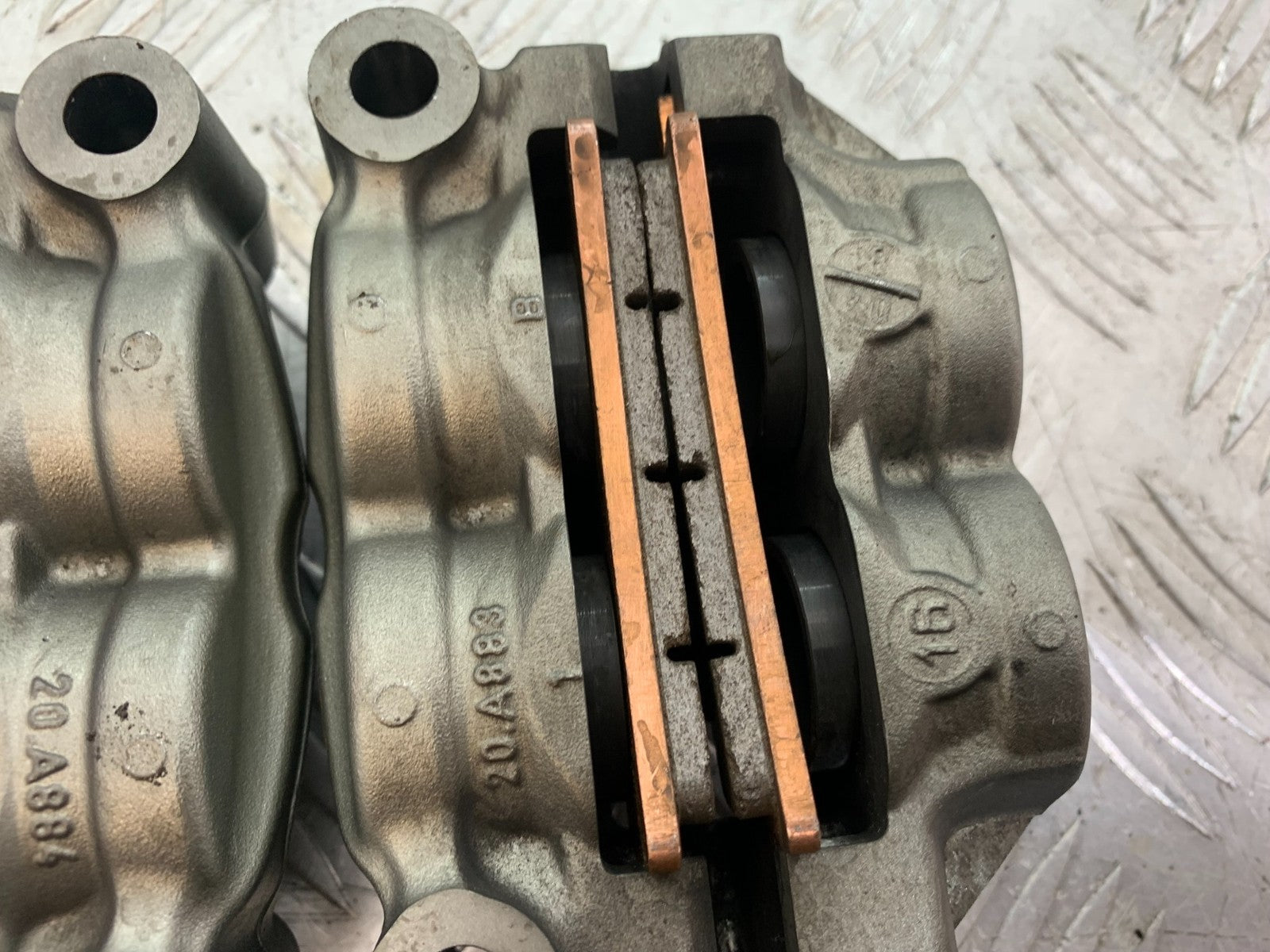 DUCATI 1299 PANIGALE BREMBO FRONT BRAKE CALIPERS  YEAR 2016 (CMB 1187)