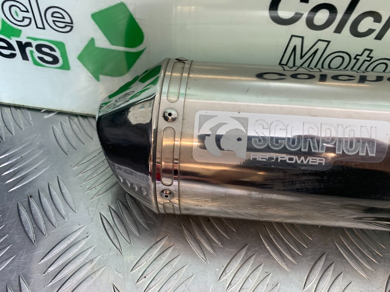 TRIUMPH TIGER 800 XC SCORPION SILENCER  YEAR 2011-2014 (CMB1022)