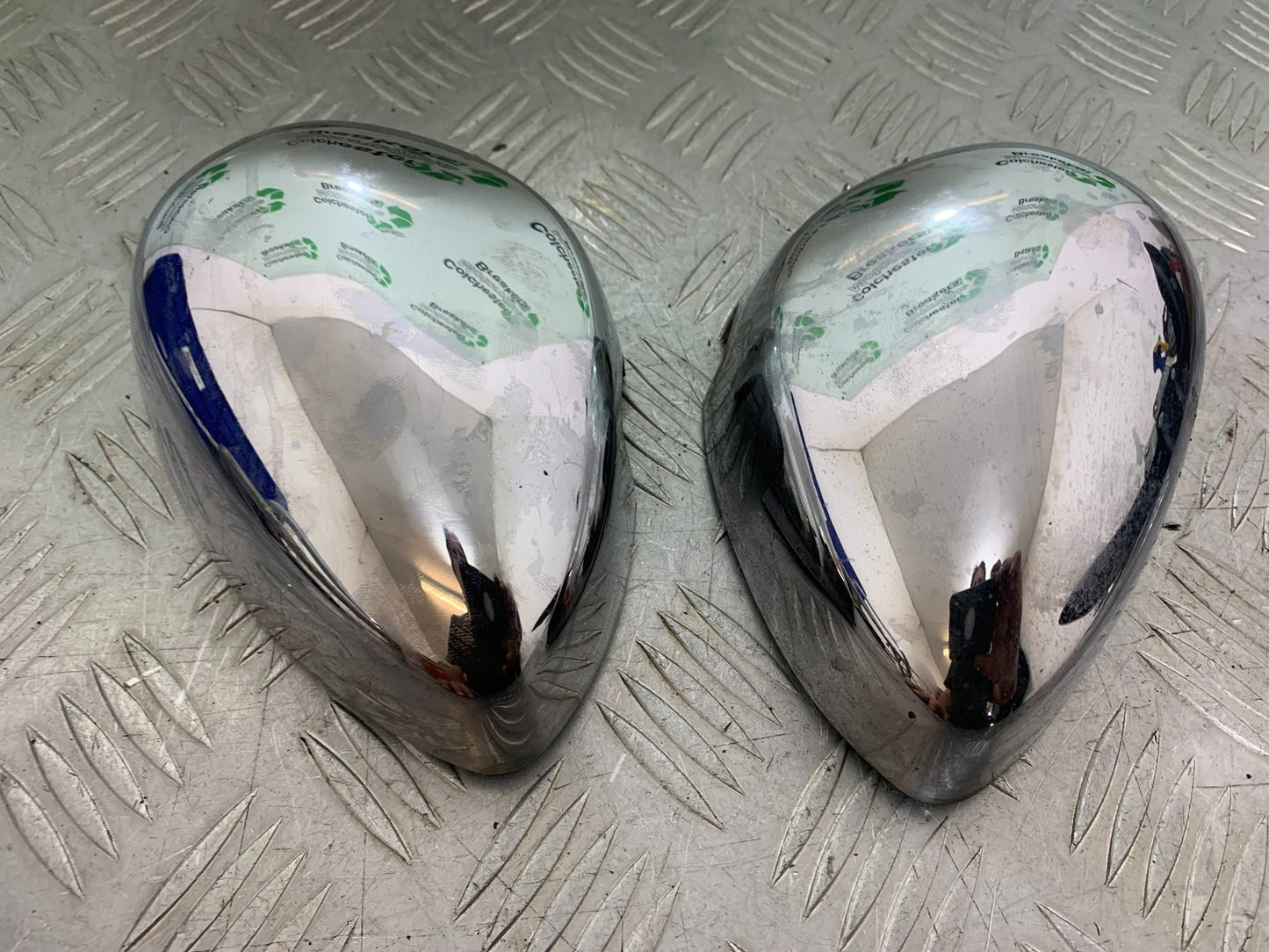 YAMAHA YBR125 CUSTOM LEFT AND RIGHT SIDE PODS   YEAR 2008-2016 (CMB1192)
