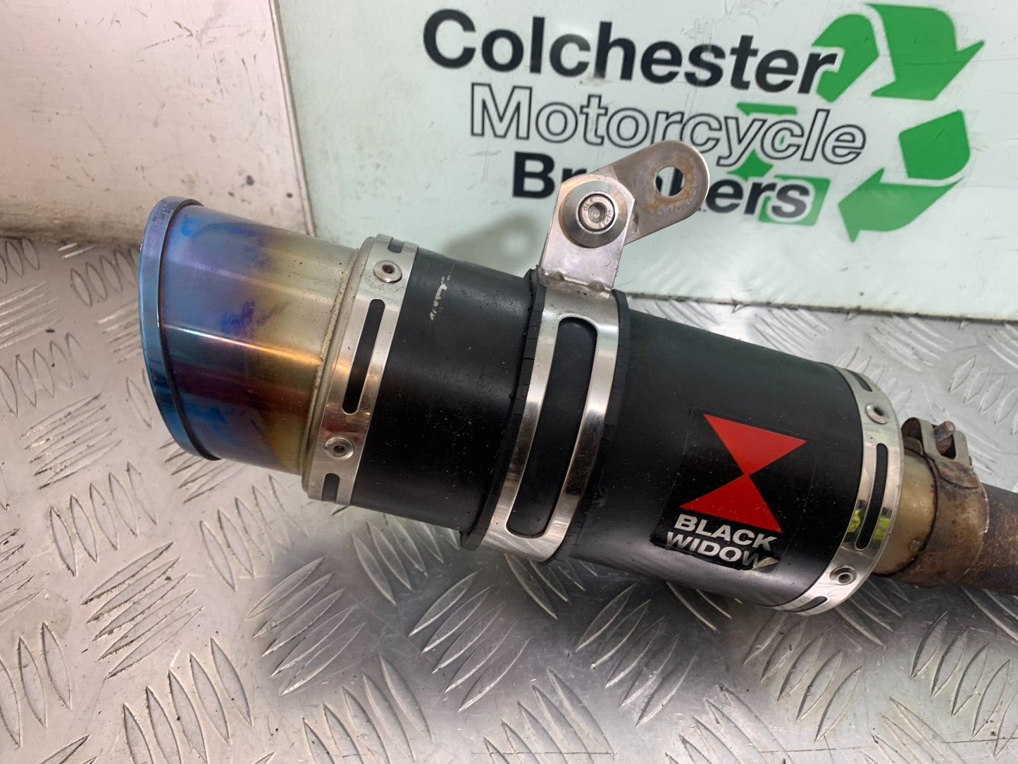 KAWASAKI NINJA 650 BLACK WIDOW EXHAUST  YEAR 2017-2019