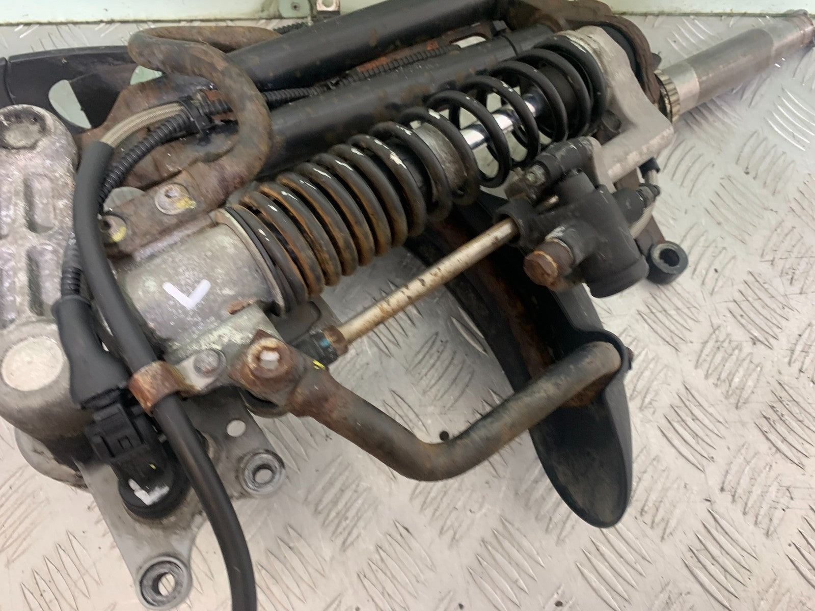 PIAGGIO MP3 250 ie LEFT FORK AND SHOCK  YEAR 2007 (CMB1307)