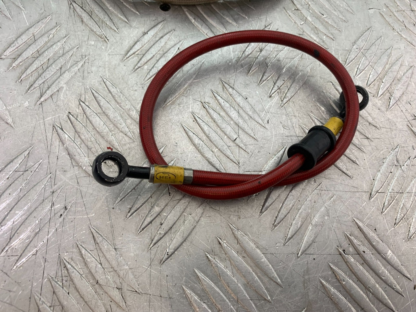 HONDA CBR1000 rr FIREBLADE FRONT & REAR BRAIDED BRAKE LINES  2008-2011 (CMB1253)