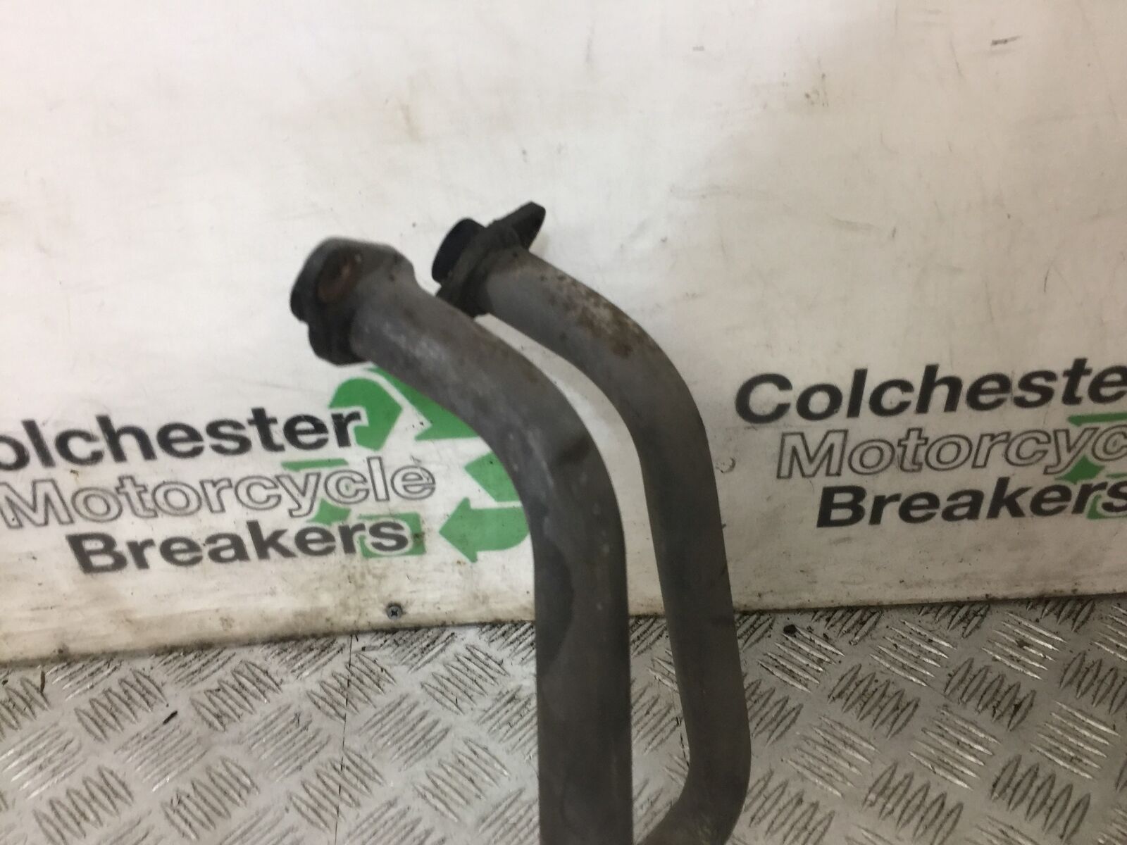 KAWASAKI NINJA 250 R EX250 EXHAUST DOWNPIPES YEAR 2008  (STOCK 879)