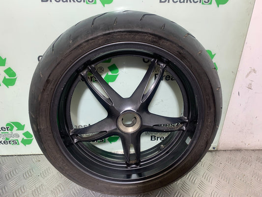 TRIUMPH 1050 SPRINT ST REAR WHEEL (TYRE WILL PASS MOT)  2004-2007 (CMB1197)