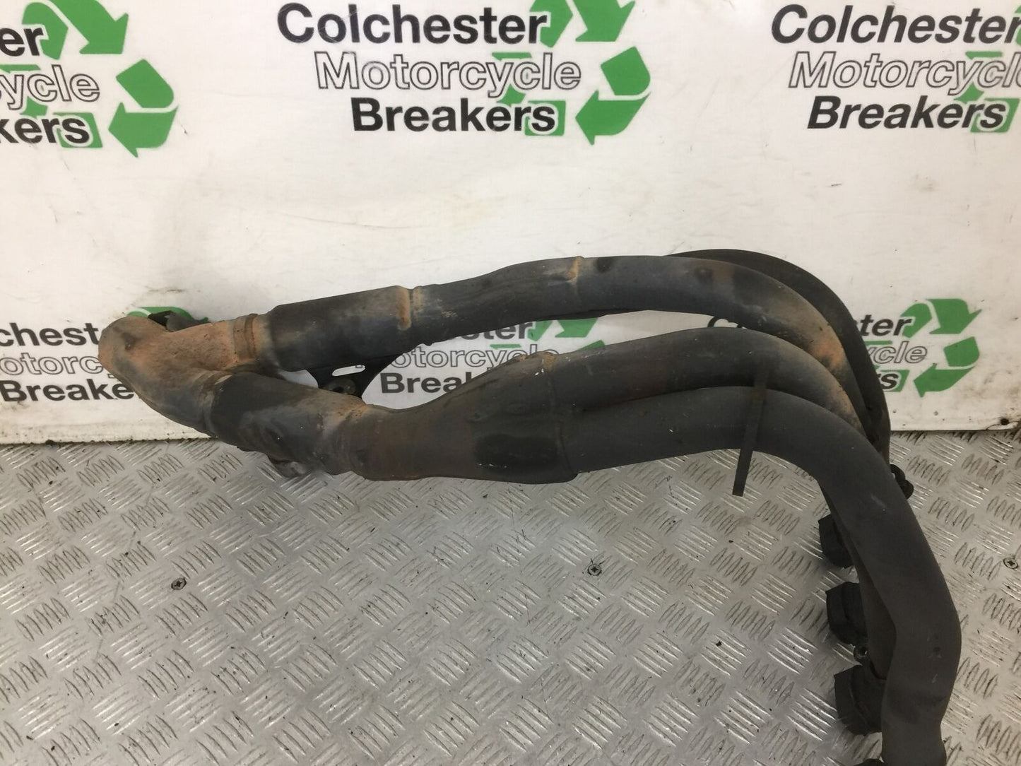 HONDA CBR1000 rr FIREBLADE EXHAUST DOWNPIPES YEAR 2004  (STOCK 853)