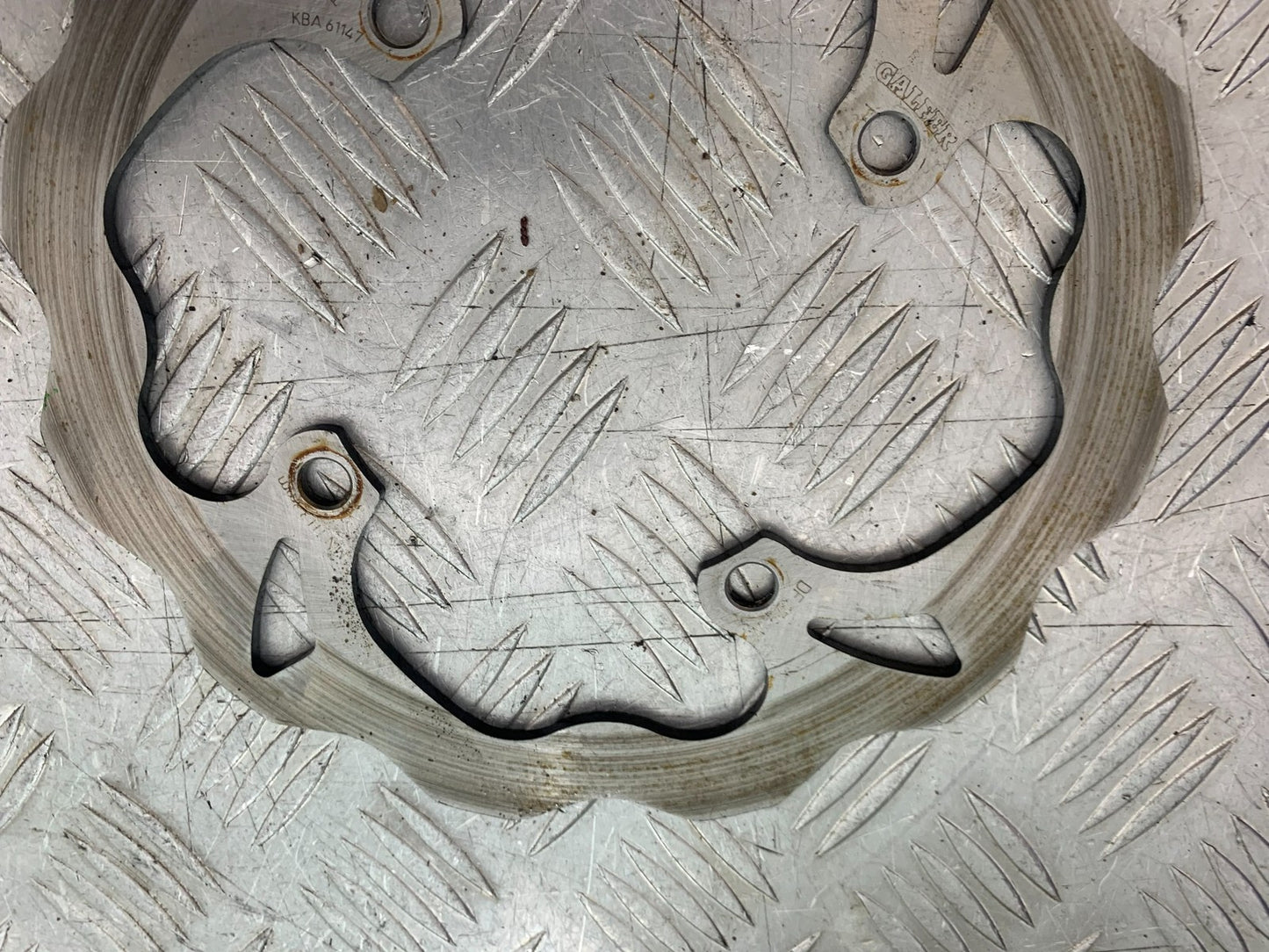 KAWASAKI KXF450 KXF 450 REAR BRAKE DISC YEAR 2013 CMB1217)