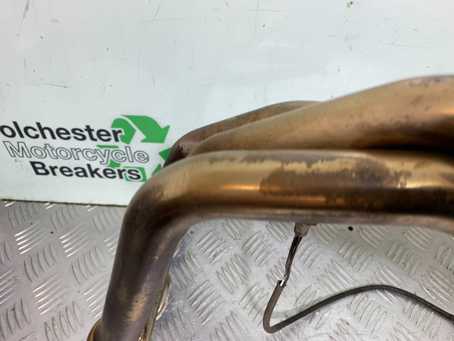 TRIUMPH 955I SPRINT RS EXHAUST DOWNPIPES  YEAR 1999-03 (CMB1313)