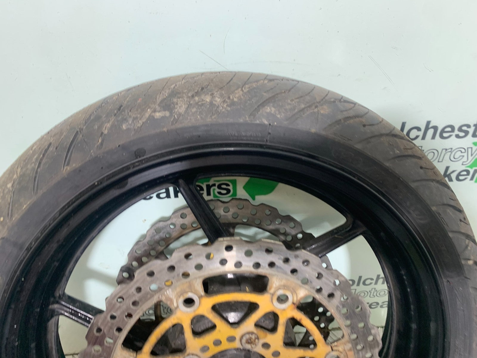 KAWASAKI ER6 F ER6F FRONT WHEEL AND DISCS YEAR 2005-2008 (CMB1277)
