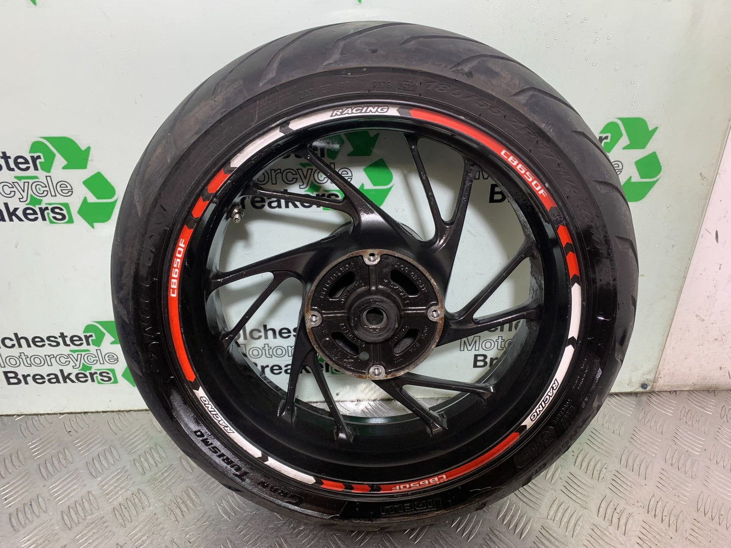 HONDA CB650F CB 650 FA-E REAR WHEEL   YEAR 2014-2017 (CMB1226)