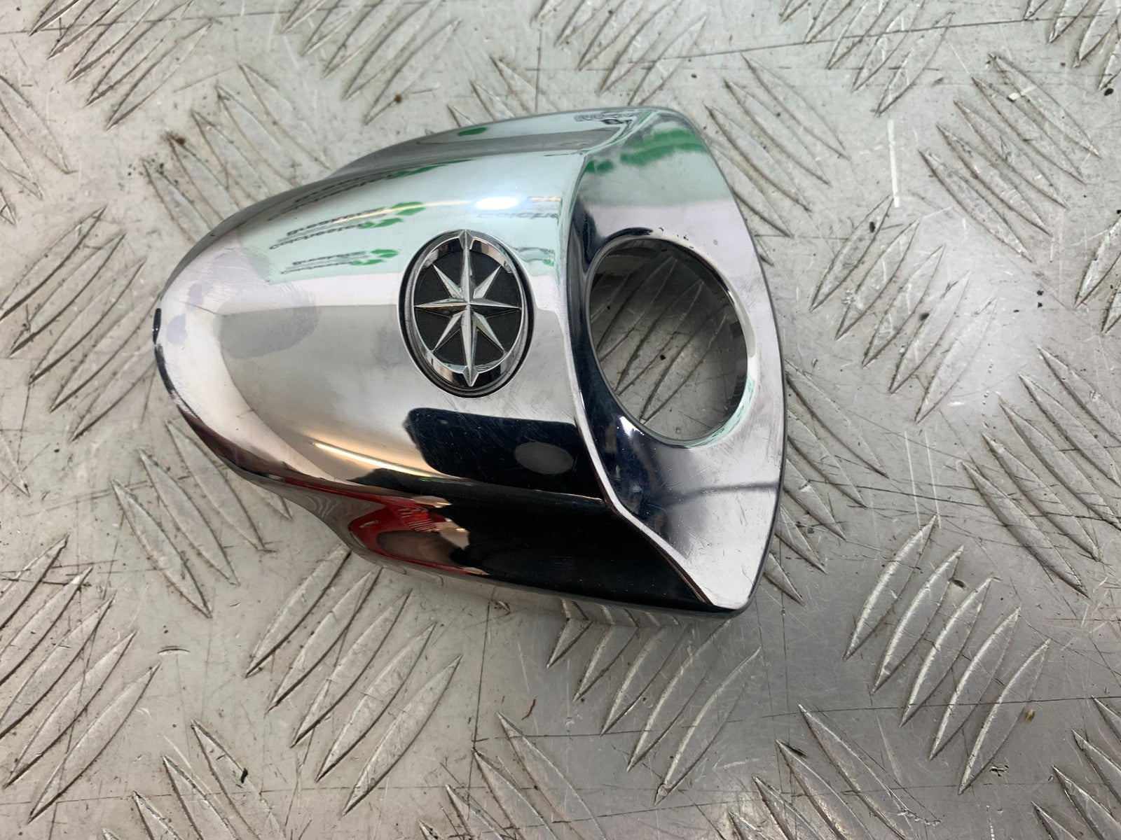 YAMAHA XVS 1300 MIDNIGHT STAR CHROME IGNITION COVER YEAR 2007-16 (CMB1200)