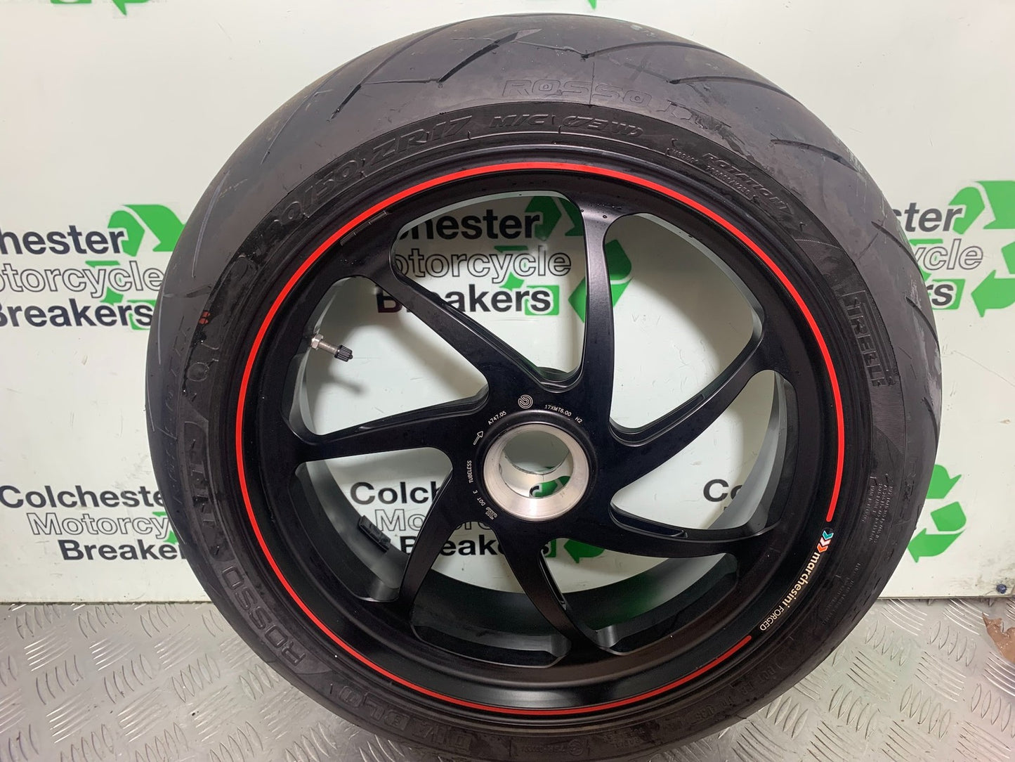DUCATI 1198 S REAR WHEEL BREMBO MARCHESINI YEAR 2009-2011 (CMB1219)