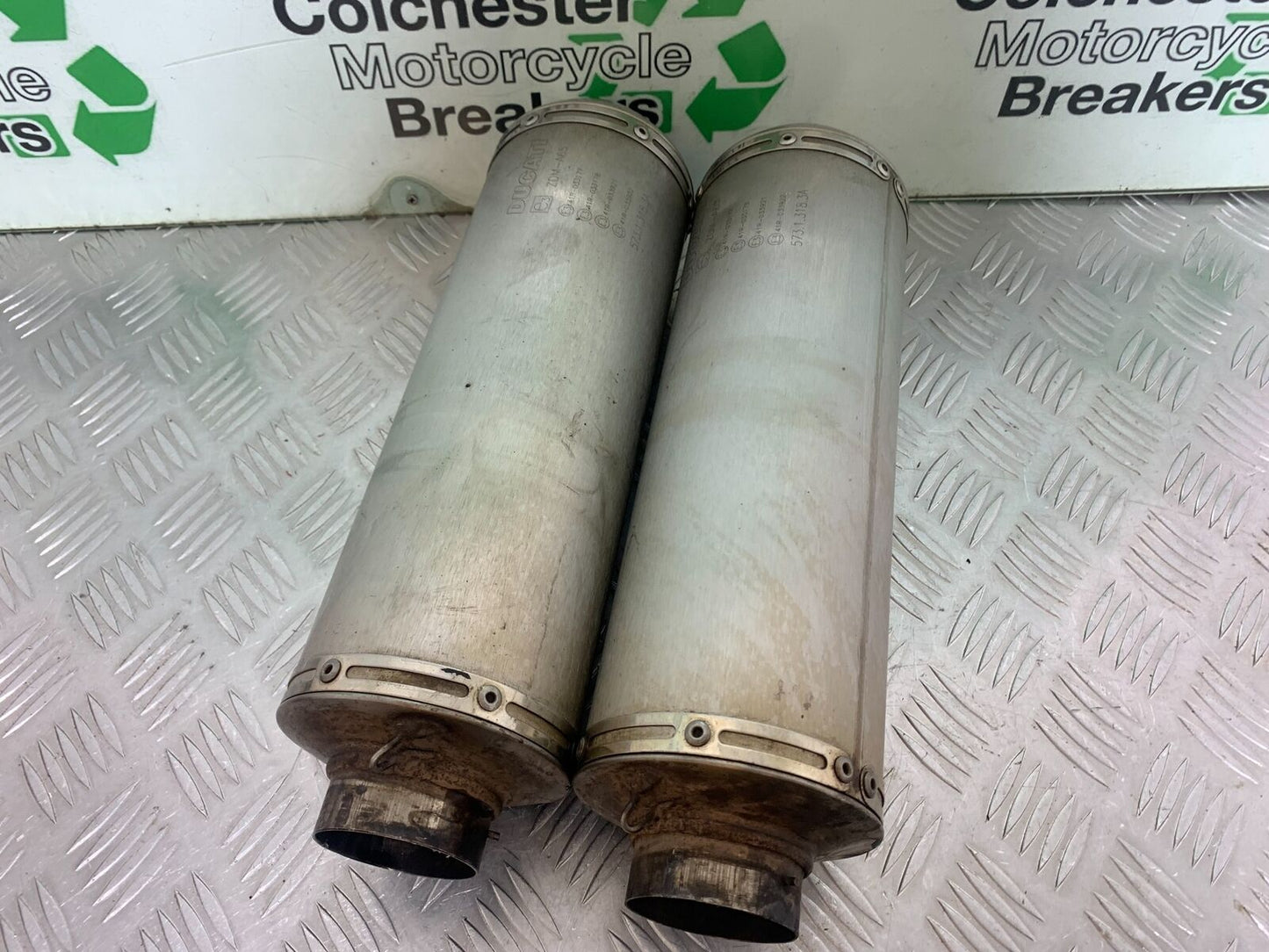 DUCATI STREETFIGHTER 848 SILENCERS  YEAR 2011-2016 (CMB1050)