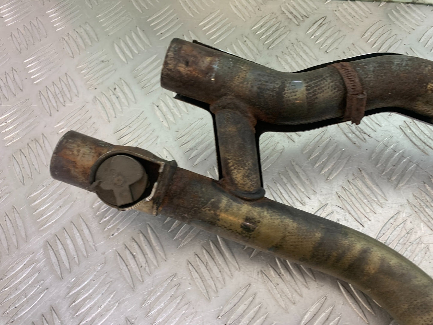 HARLEY DAVIDSON FXS BLACKLINE 1585 EXHAUST DOWNPIPES  YEAR 2012 (CMB1147)