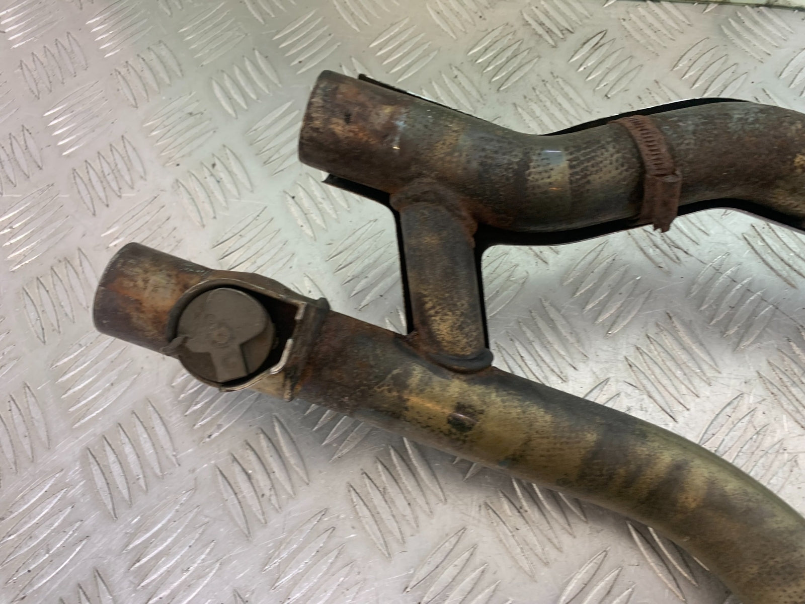 HARLEY DAVIDSON FXS BLACKLINE 1585 EXHAUST DOWNPIPES  YEAR 2012 (CMB1147)