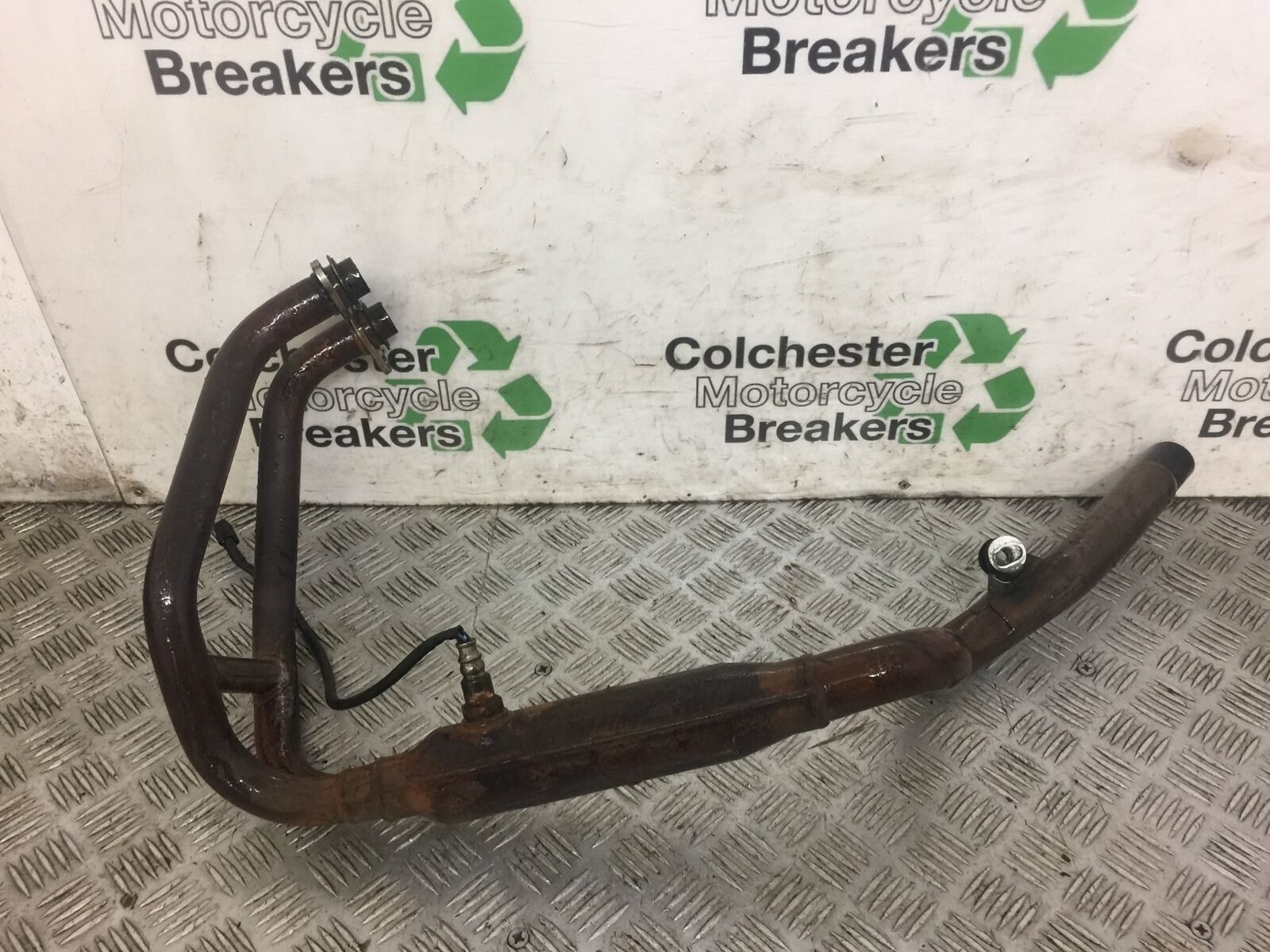 KAWASAKI NINJA 300 EX300 EXHAUST DOWNPIPES  YEAR 2017 (STOCK 492)