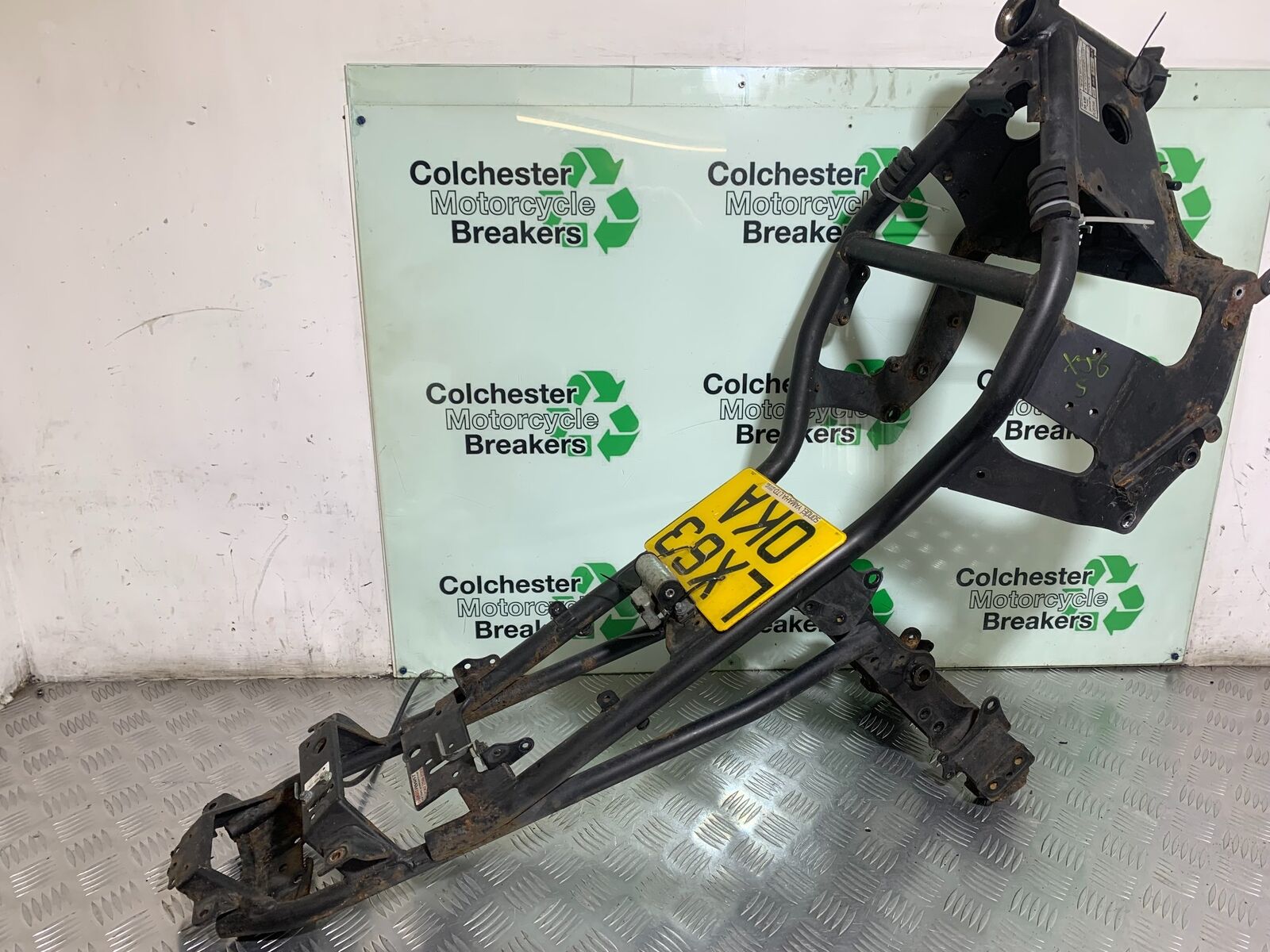YAMAHA XJ6 XJ6-S FRAME REG LOG BOOK  YEAR 2010 (STOCK 991)