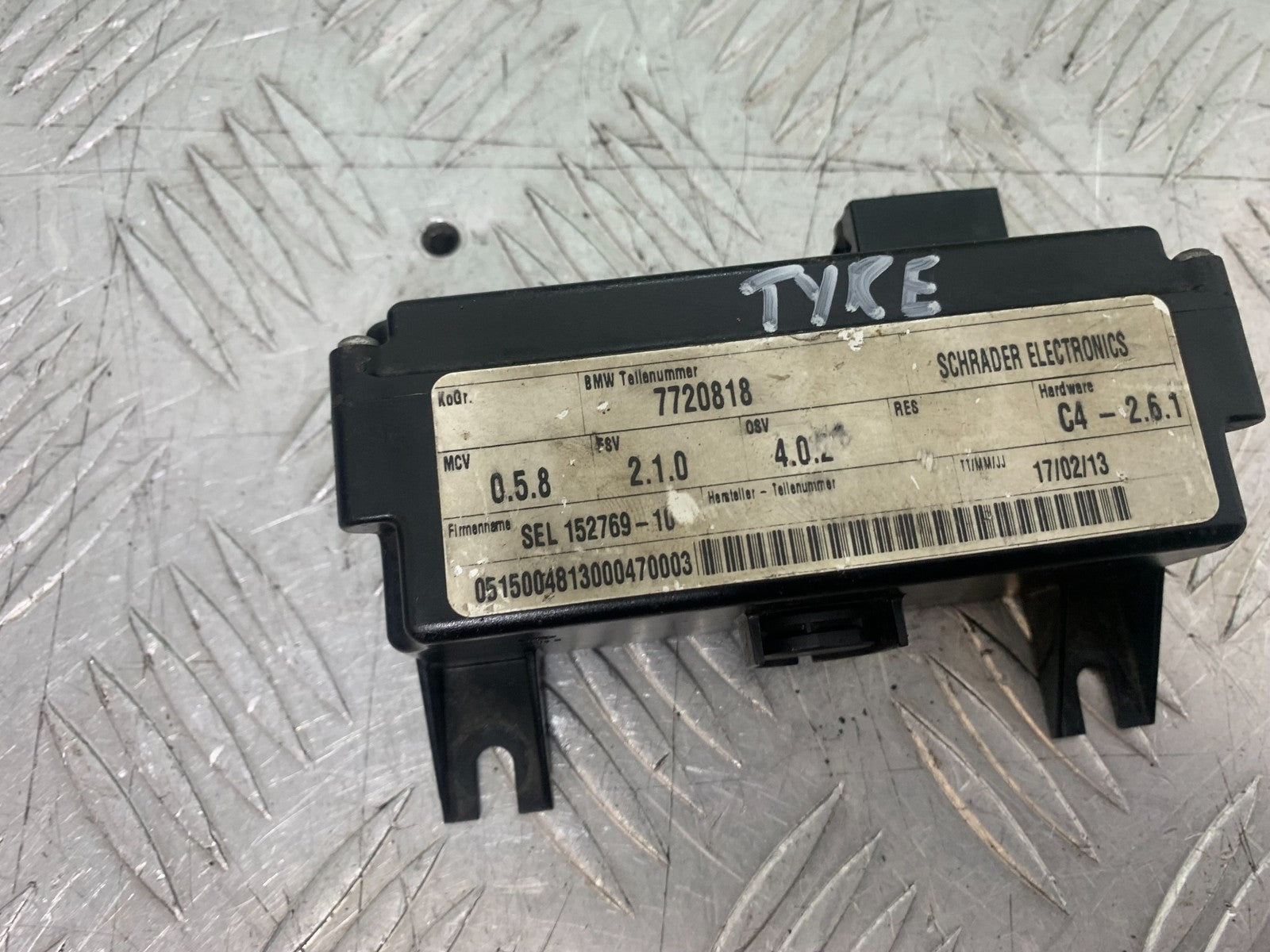 BMW K1300 S K 1300 S TYRE PRESSURE CONTROL MODULE BOX  YEAR 2009-16 (CMB1216)