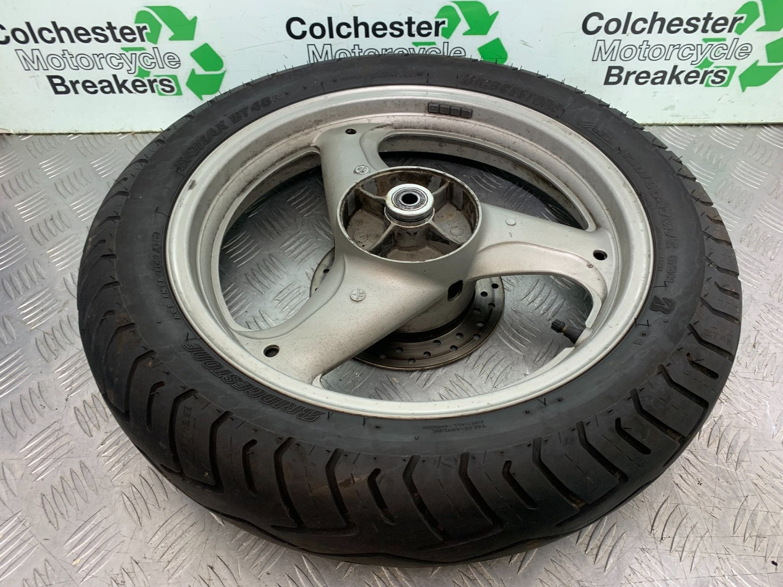 HONDA XL125 VARADERO REAR WHEEL  YEAR 2001-2006  (CMB1304)