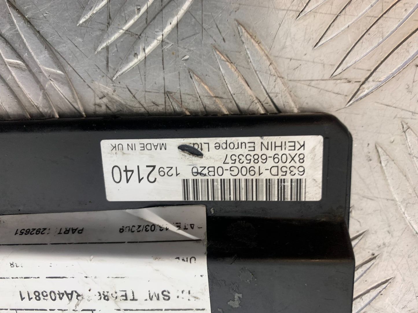 TRIUMPH SPEED TRIPLE R 1050 ECU  2009 (CMB1183)